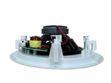 MJ Audio 2-Way In-Ceiling Speaker RSX8077 - White (Pair)