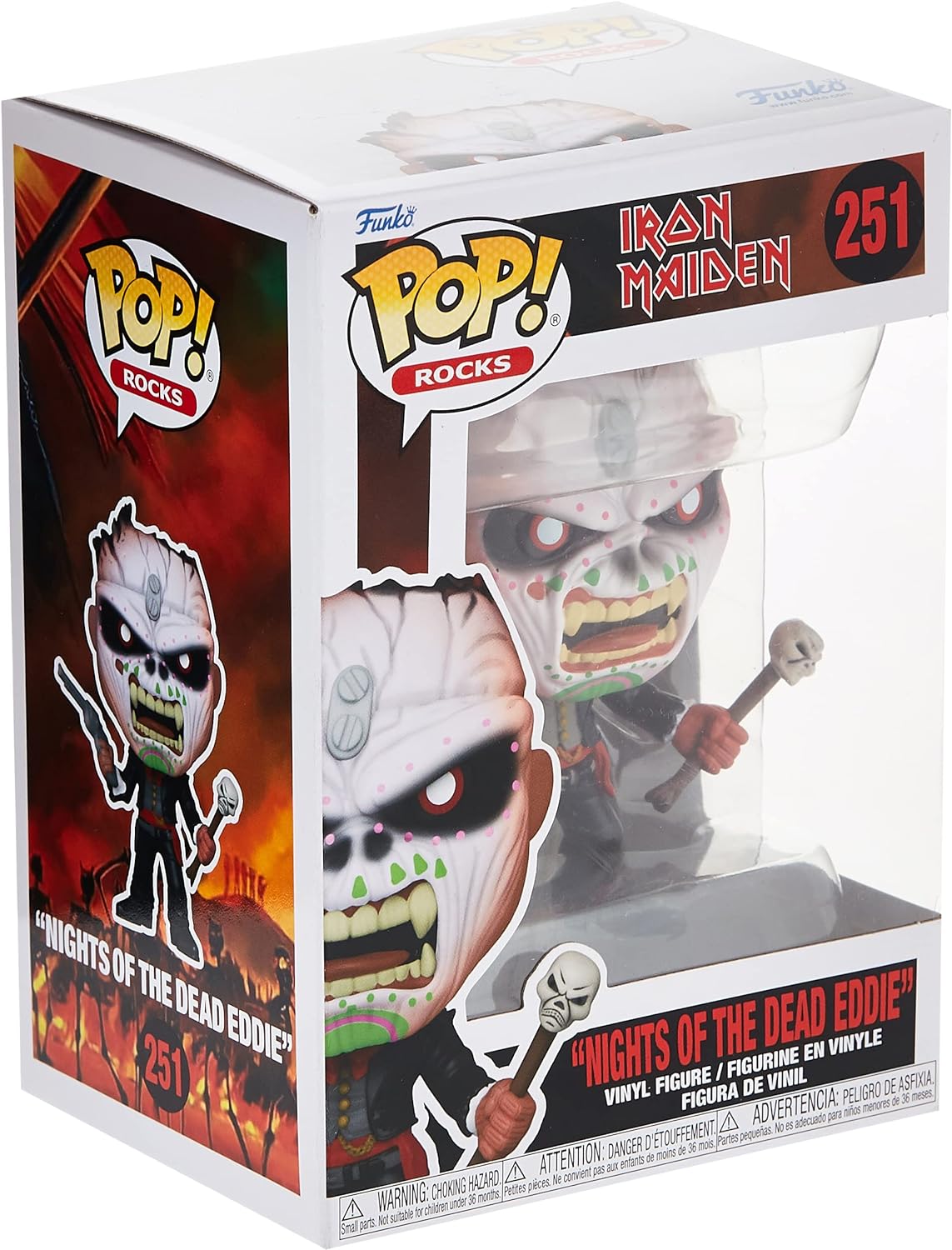 Funko Pop! Rocks: Iron Maiden - Eddie - Nights of The Dead - CBN Music Warehouse