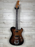 Veritas Custom Portlander Walnut Top, Acrylic Pickguard, Bigsby, Faux Binding