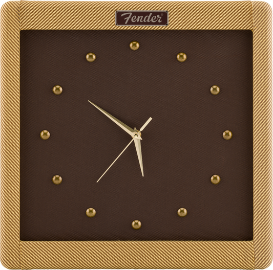 Fender Tweed Wall Clock - CBN Music Warehouse