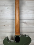 Veritas Custom Portlander Olive Drab with Tortoise Pickguard, Matching Headstock, Bigsby, Binding