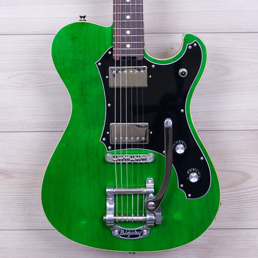Veritas Custom Portlander Translucent Green - Bearcats Pickups