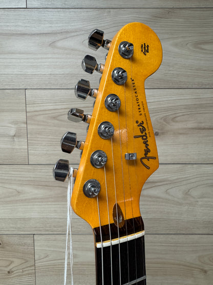 Fender American Ultra Luxe Vintage 60s Stratocaster HSS Rosewood Fingerboard, Sea Foam Green