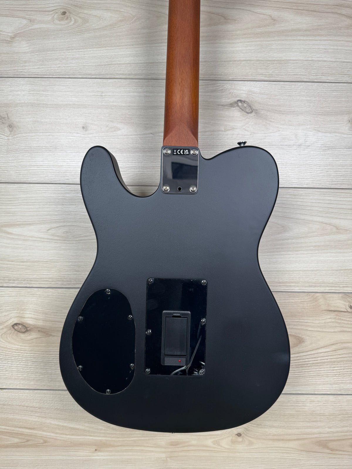 Fender Acoustasonic Standard Telecaster Acoustic Guitar, Black #5541