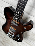 Veritas Custom Portlander Walnut Top, Acrylic Pickguard, Bigsby, Faux Binding