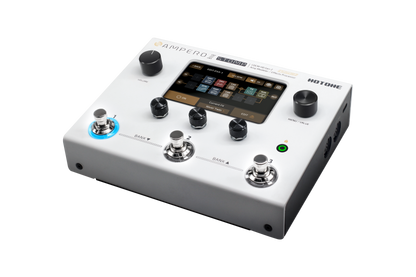 BUNDLE Hotone Guitar Multi Effects Processor Stomp with Amperto Gig Bag Junior