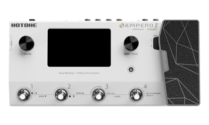 NEW! Hotone Ampero II Multi-Effects Pedal Dual Effect Chains with Expression Pedal