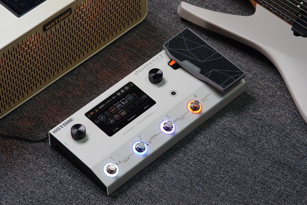 hotone ampero expression pedal Hotone Ampero II (Hot Tone) Multi-Effector Ampero