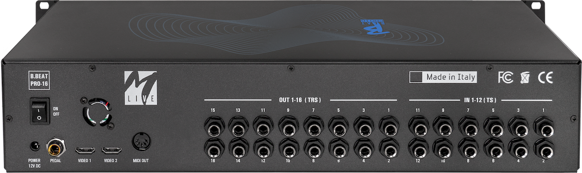 M-Live B Beat PRO 16 PLUS Multitrack audio and Mixer System with Wi-Fi