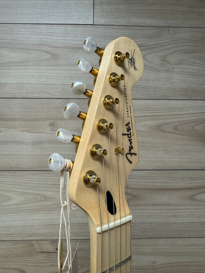 Fender Richie Kotzen Signature Stratocaster Electric Guitar, Transparent Red Burst