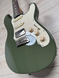 Veritas Custom Portlander Double Cut Olive Drab with Matching Headstock