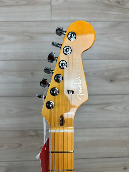 Fender American Ultra Stratocaster HSS Maple Fingerboard, Arctic Pearl
