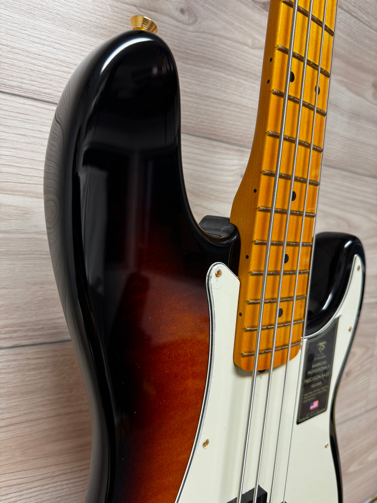 Fender 75th Anniversary American Professional PJ Bass, 2-Color Sunburst - CBN Music Warehouse
