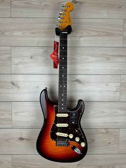 Fender 70th Anniversary American Professional II Stratocaster Rosewood Fingerboard, Comet Burst