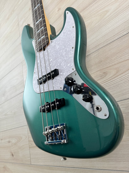 Fender Adam Clayton Jazz Bass Rosewood Fingerboard, Sherwood Green Metallic #0587