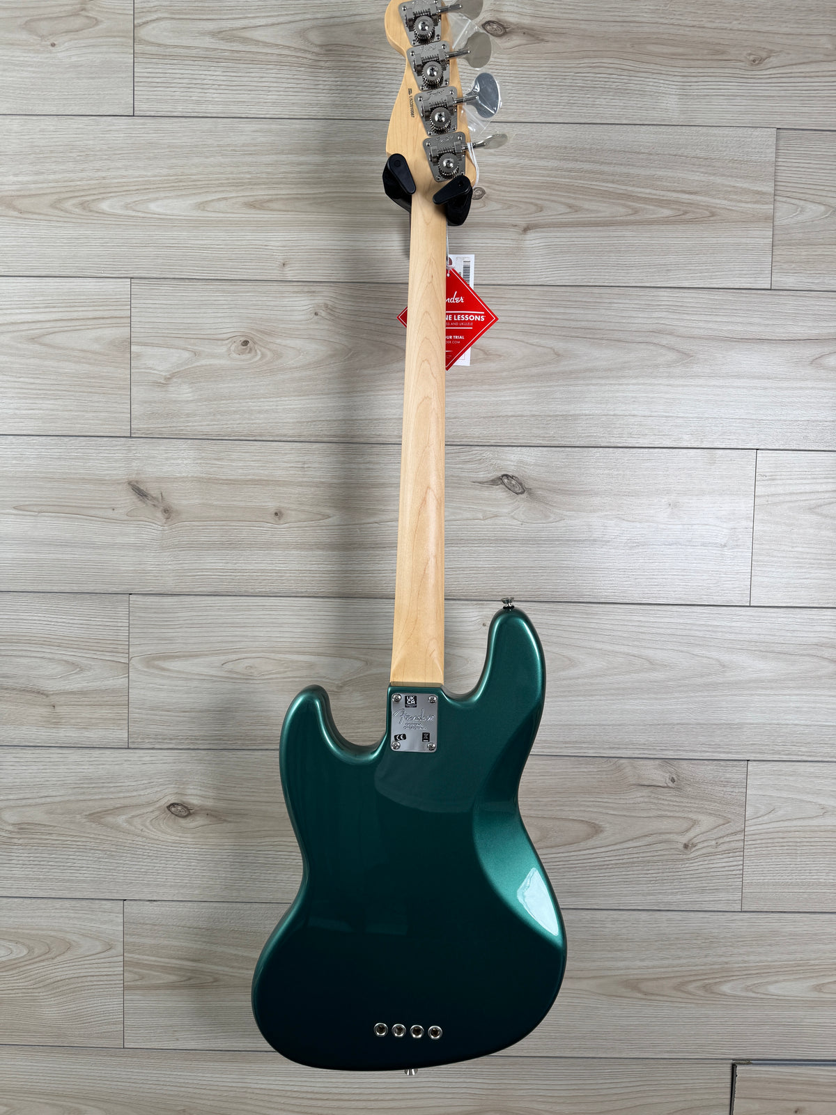 Fender Adam Clayton Jazz Bass Rosewood Fingerboard, Sherwood Green Metallic #0587