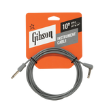 Gibson Guitars Vintage Original Instrument Cable, Straight to Right Angle, 10ft - CBN Music Warehouse