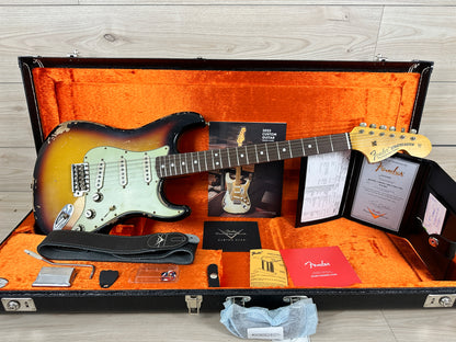 Fender Custom Shop Michael Landau Signature 1968 Stratocaster Bleached 3-Color Sunburst - R131907