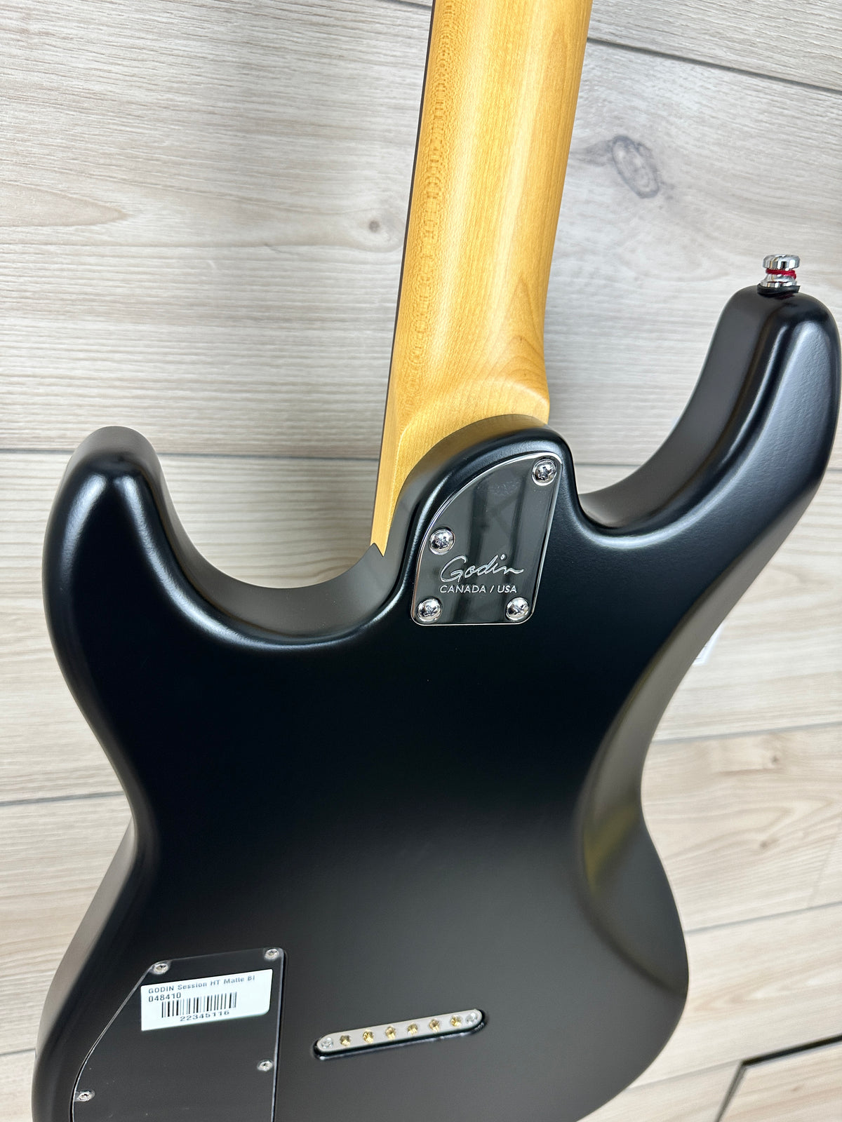 Godin Session HT HSS Electric Guitar Matte Black - CBN Music Warehouse