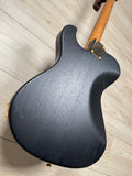 Veritas Custom Portlander OGS Black, Matching Headstock, Gold Hardware, Bigsby