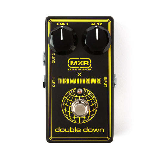 MXR CSP042 Third Man Hardware Double Down Overdrive Effects Pedal
