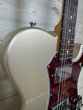 Veritas Custom Portlander Electric Guitar Shoreline Gold with Tortoise, Bigsby, Matching Headstock
