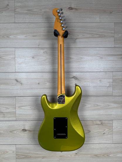 Fender American Ultra II Stratocaster HSS Electric Guitar, Solar Flare - #7056