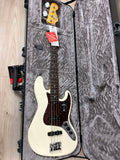 Fender American Professional II Jazz Bass Rosewood Fingerboard, Olympic White - CBN Music Warehouse