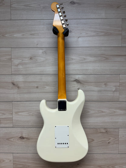 Fender American Vintage II 1961 Stratocaster Electric Guitar, Olympic White - CBN Music Warehouse