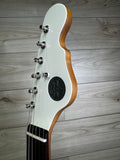 Veritas Portlander with Tortoise Pickguard, Bigsby and Matching Headstock, Olympic White