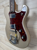 Veritas Custom Portlander Electric Guitar Shoreline Gold with Tortoise, Bigsby, Matching Headstock