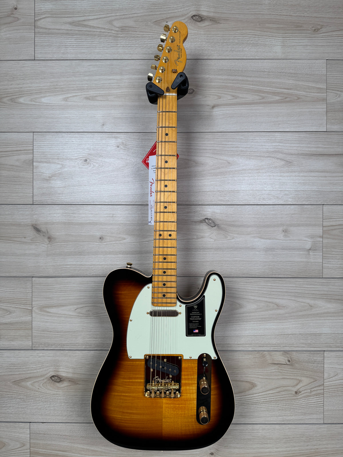 Fender 75th Anniversary American Professional Custom Telecaster Maple Fingerboard, 2-Color Sunburst