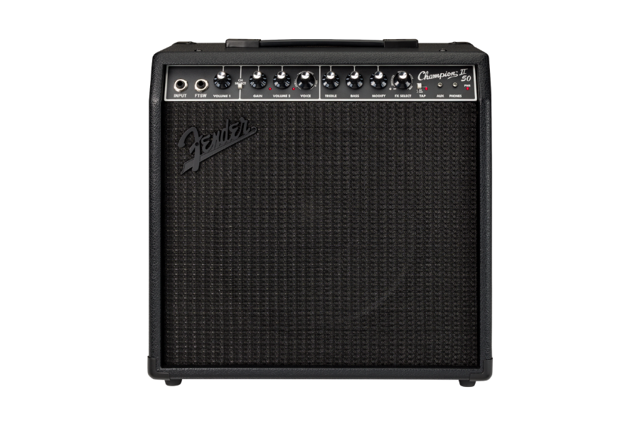 Fender Champion II 50 Blackout Guitar Amplifier