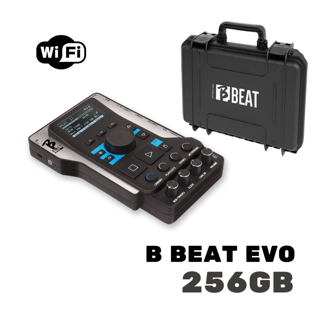M-Live B Beat EVO 256GB Multitrack Audio and Video Player with Hard Case - CBN Music Warehouse