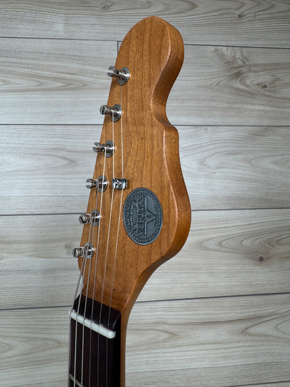 Veritas Custom Portlander Double Cut White with Tortoise Pickguard