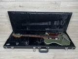 Veritas Custom Portlander Olive Drab with Tortoise Pickguard, Matching Headstock, Bigsby, Binding