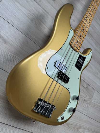 Fender 75th Anniversary Player II Precision Bass, Aztec Gold #1386