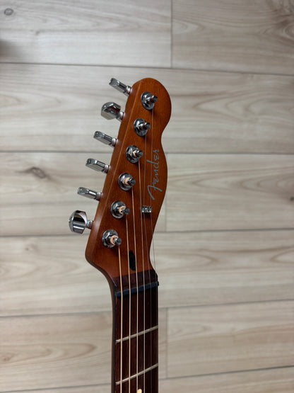 Fender Acoustasonic Standard Telecaster Acoustic Electric Guitar, Honey Burst - CBN Music Warehouse