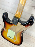 Fender Custom Shop Michael Landau Signature 1968 Stratocaster Bleached 3-Color Sunburst - R131907