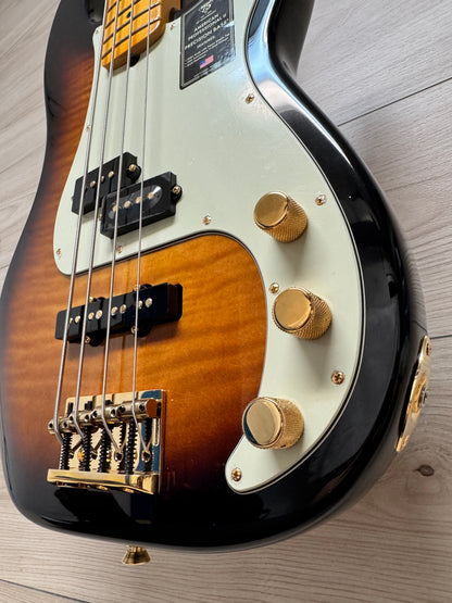 Fender 75th Anniversary American Professional PJ Bass, 2-Color Sunburst - CBN Music Warehouse