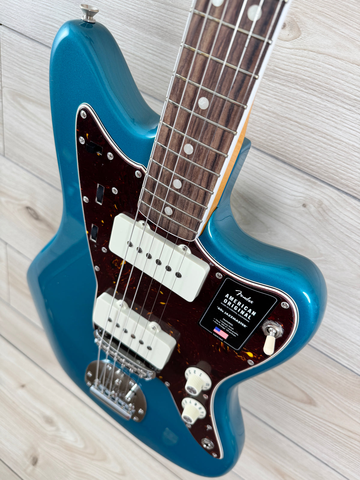 Fender American Original 60s Jazzmaster Rosewood Fingerboard, Ocean Turquoise