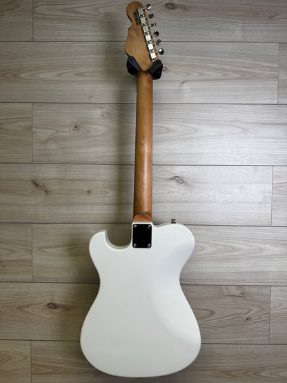 Veritas Portlander with Tortoise Pickguard, Bigsby and Matching Headstock, Olympic White