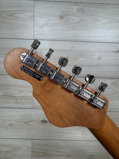 Veritas Custom Portlander Double Cut White with Tortoise Pickguard