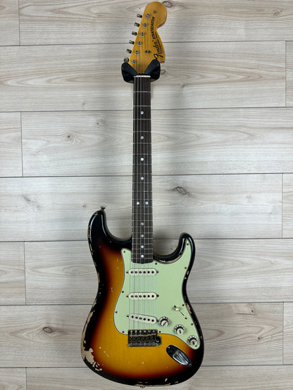 Fender Custom Shop Michael Landau Signature 1968 Stratocaster Bleached 3-Color Sunburst - R126146