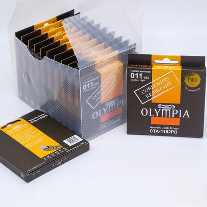 Olympia CTA1047 Accoustic Guitar Strings 010-047 - Extra Light - CBN Music Warehouse