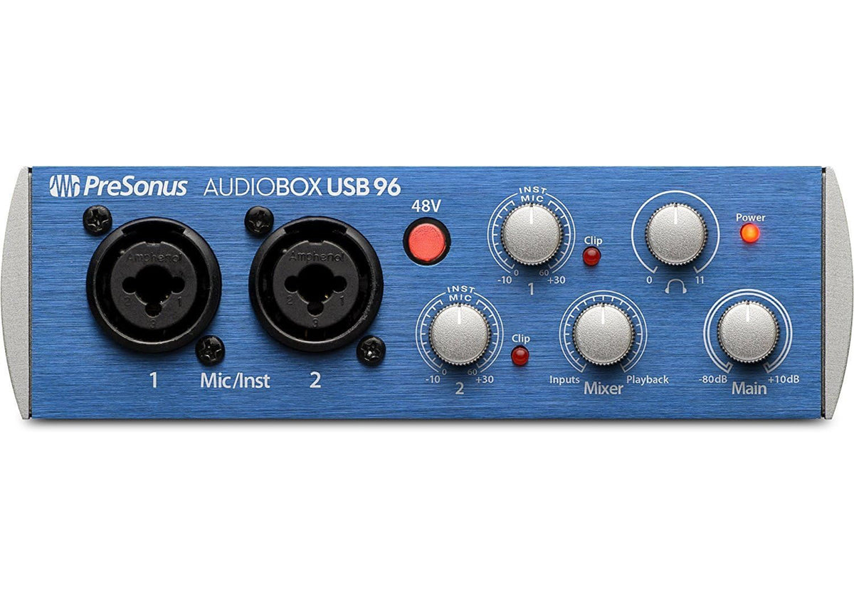 Presonus AudioBox 96 Audio USB 2.0 Recording Interface