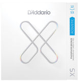 D'Addario XSABR1253 Light Coated Acoustic Guitar Strings, 12-53
