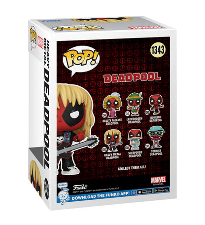 Funko Pop! Deadpool Parody Heavy Metal Vinyl Figure #1343