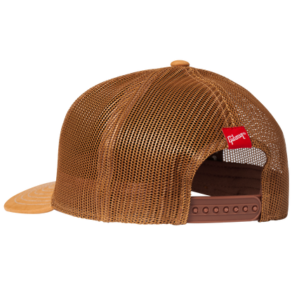 Gibson Canvas Trucker Hat Brown