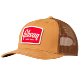 Gibson Canvas Trucker Hat Brown
